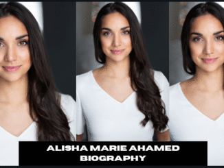 alisha marie ahamed biography